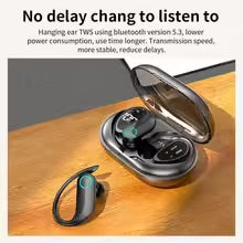 High-Power Bluetooth Sports Headset with Digital Display