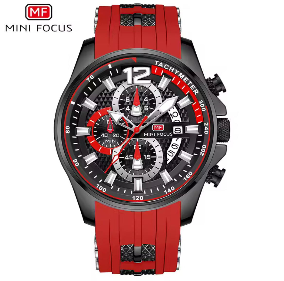 Watch Waterproof Quartz Watch Large Dial Luminous Men's Watch 0350G