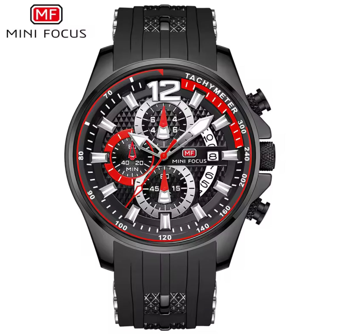 Watch Waterproof Quartz Watch Large Dial Luminous Men's Watch 0350G