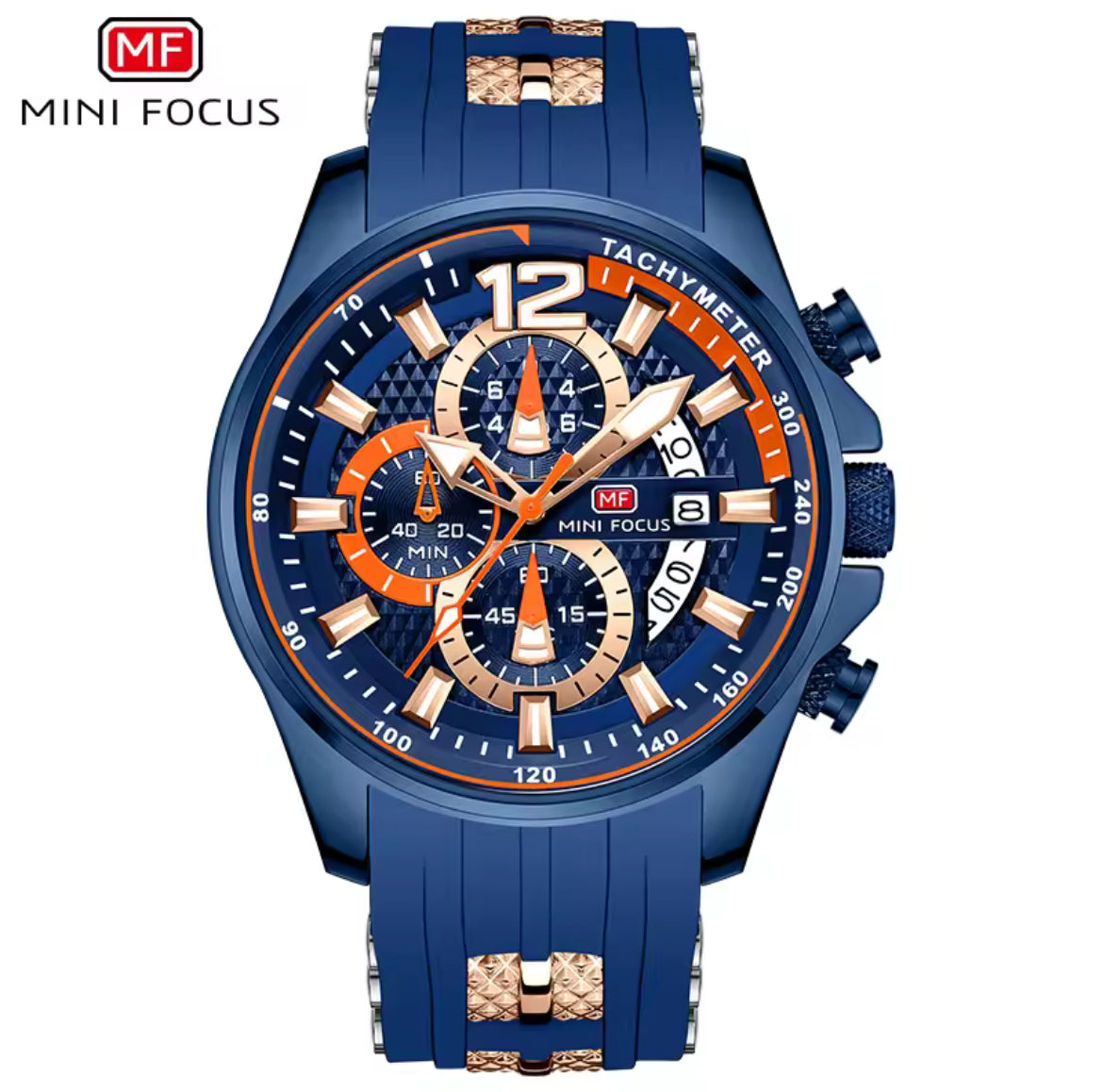 Watch Waterproof Quartz Watch Large Dial Luminous Men's Watch 0350G