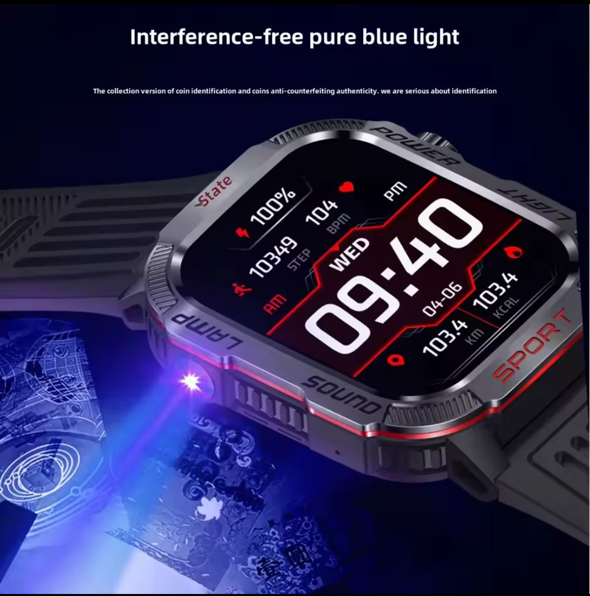 2025 Cross Border HT29 Smart Watch Bluetooth Call Waterproof Outdoor Men's Encoder Diving Air Pressure Compass