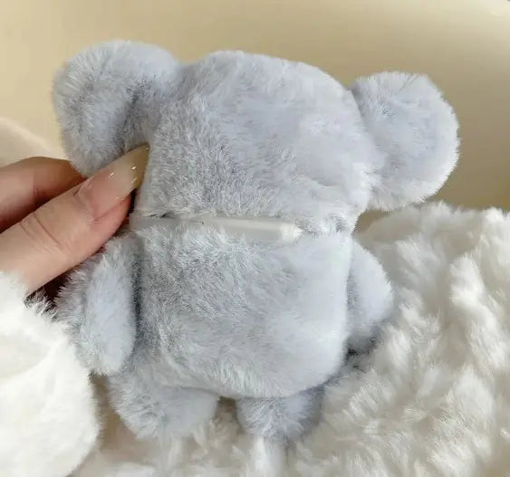 Cute Cartoon Baby Elephant Wireless Bluetooth Headset Case