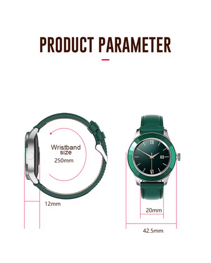 S09 Smart Watch for Men – Round Touch Screen, IP67 Waterproof, Call Reminder, Smart Watch